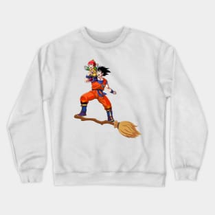 Goku gohan fly Crewneck Sweatshirt